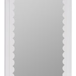 Caitlin Wilson Gigi White Wall Mirror, 38" x 28"