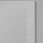 Caitlin Wilson Gigi White Wall Mirror, 38" x 28"