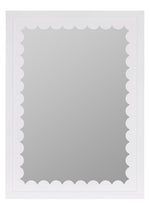 Caitlin Wilson Gigi White Wall Mirror, 38" x 28"