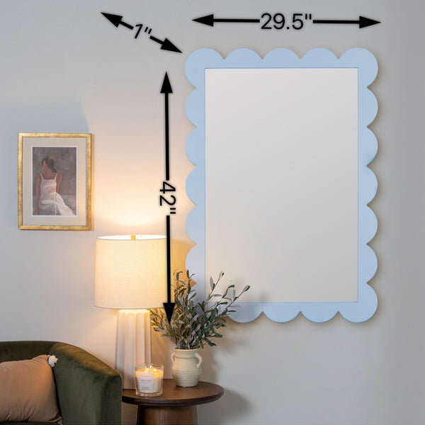 Caitlin Wilson x Cooper Classics Cherie Wall Mirror, 42" x 29.5"