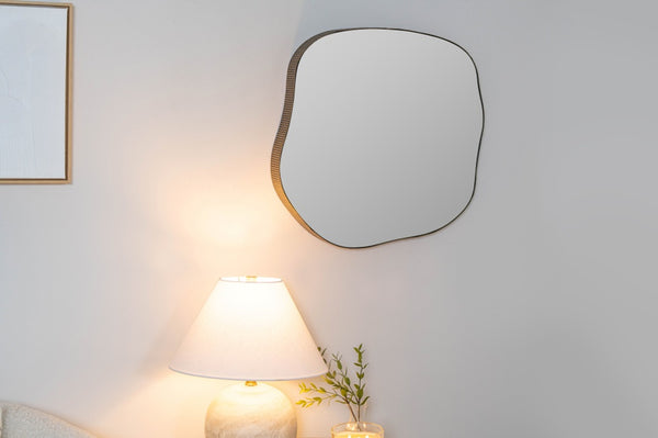 Andy Gold Wall Mirror, 23" X 24"