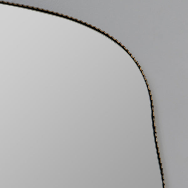 Andy Gold Wall Mirror, 23" X 24"