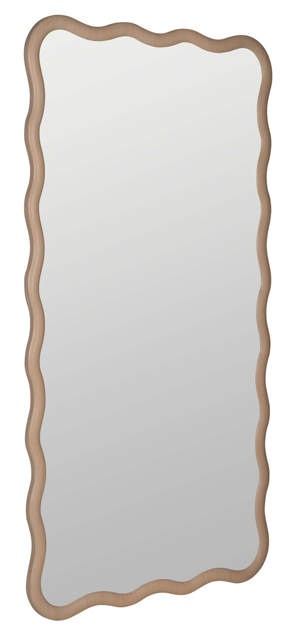 Candace Natural Floor Mirror, 68" x 36"