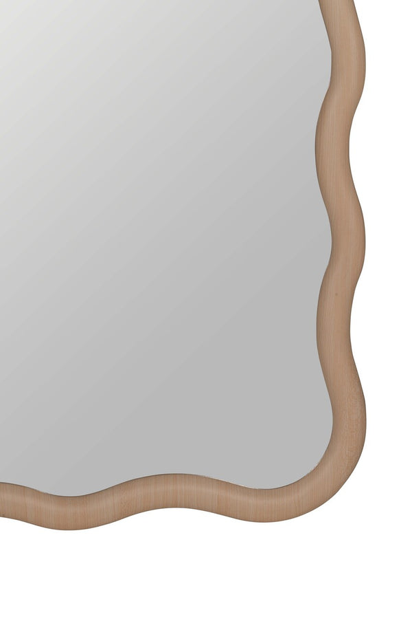 Candace Natural Floor Mirror, 68" x 36"