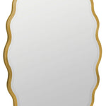 Serafina Gold Wall Mirror, 35" x 23"