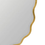 Serafina Gold Wall Mirror, 35" x 23"