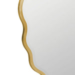 Serafina Gold Wall Mirror, 35" x 23"