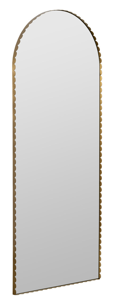 Jules Gold Floor Mirror, 72" x 30"