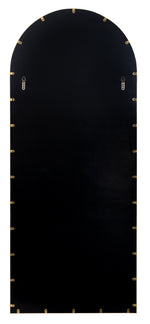 Jules Gold Floor Mirror, 72" x 30"