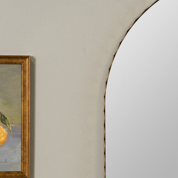 Jules Gold Floor Mirror, 72" x 30"