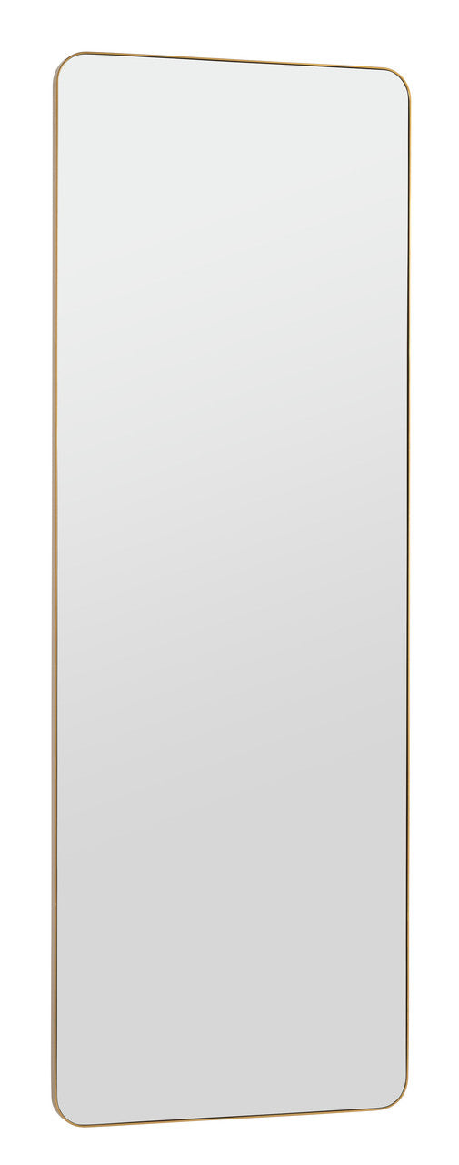 Melrose Floor Mirror, Gold, 68" x 24"