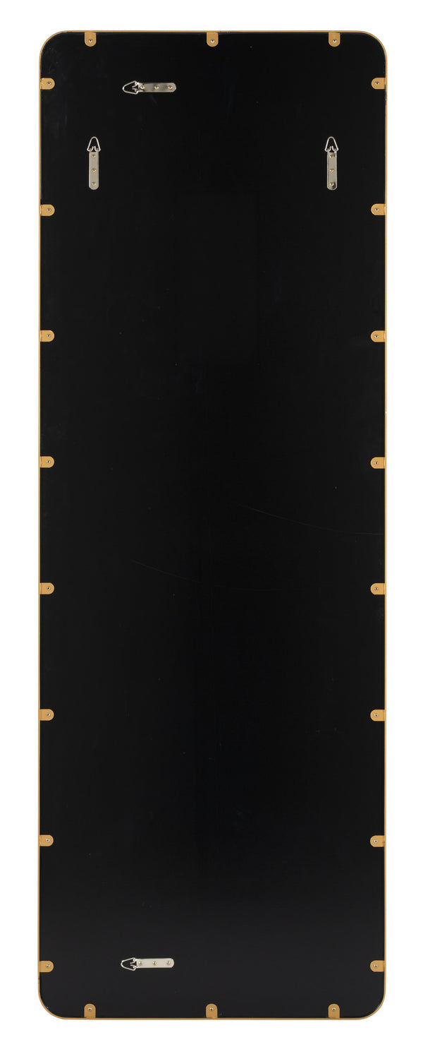 Melrose Floor Mirror, Gold, 68" x 24"