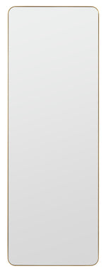 Melrose Floor Mirror, Gold, 68" x 24"