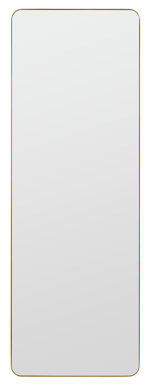 Melrose Floor Mirror, Gold, 68" x 24"