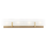 Syll Four Light Wall / Bath, Satin Brass