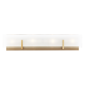 Syll Four Light Wall / Bath, Satin Brass