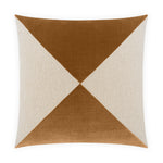 Deveraux Diamond, Cognac, 22" x 22"