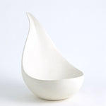 Scoop Bowl, Matte White