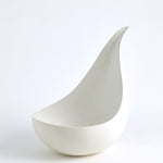 Scoop Bowl, Matte White