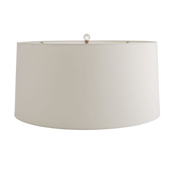 Dreena Lamp, Smoke Luster Seedy Glass, Antique Brass