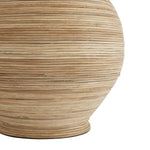 Donna Table Lamp, Natural Rattan