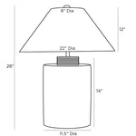 Samala Lamp, Tuscan Wash Terracotta