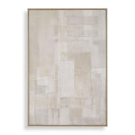 Erase Hand Painted Canvas, 50"W x 74"H