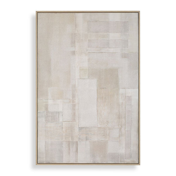 Erase Hand Painted Canvas, 50"W x 74"H