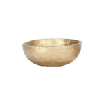 Decorative Cast Aluminum Bowls, Brass