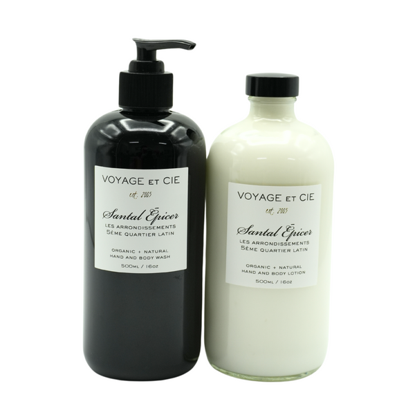 Voyage et Cie Hydrating Lotion 16oz, Santal