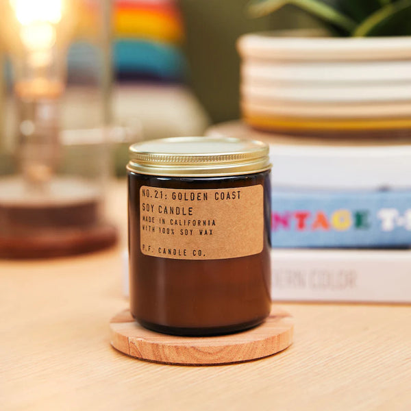 No. 21 Golden Coast Soy Candle, 3 Sizes