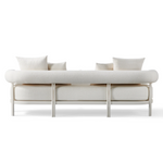 Cove Luxe 3 Seat Sofa, Aluminum Bone/Riviera Ivory