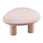 Prelude Coffee Table, Travertine