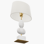 Dani Medium Table Lamp, Alabaster