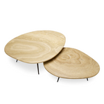 Portofino Small Coffee Table, Onyx, 32.68″ x 27.36″