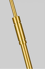 Beckham Classic Floor Lamp, Burnished Brass