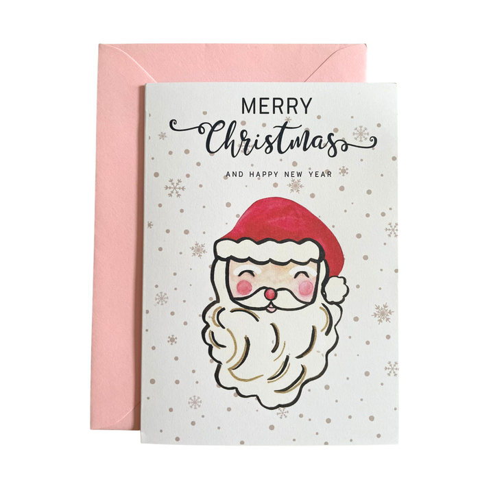 Merry Christmas + New Year Greeting Card