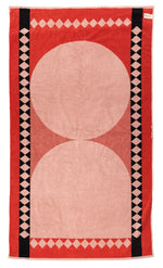 Beach Towel, Pink Diamond