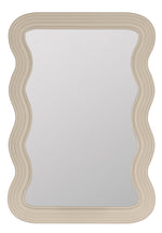 Frances Wall Mirror, Natural Linen, 40" x 28"