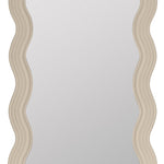 Frances Wall Mirror, Natural Linen, 40" x 28"