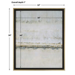 Gilded Horizon Framed Print, 33"W x 39"H