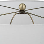 Graphite Table Lamp, 25"H