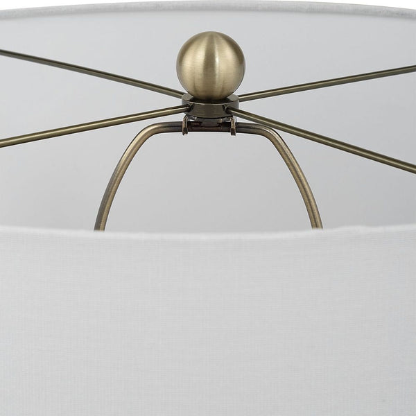 Graphite Table Lamp, 25"H