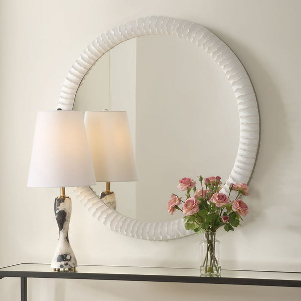 Akiko Round Mirror, 36"Dia
