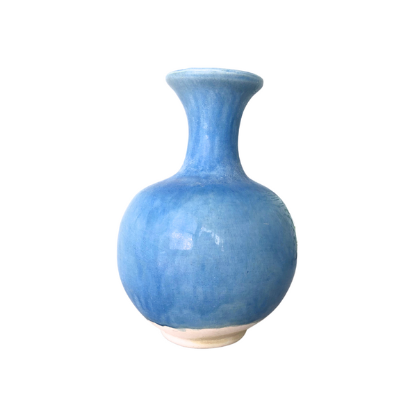 Henan Blue Assorted Vases, 5 Styles, Sold Individually