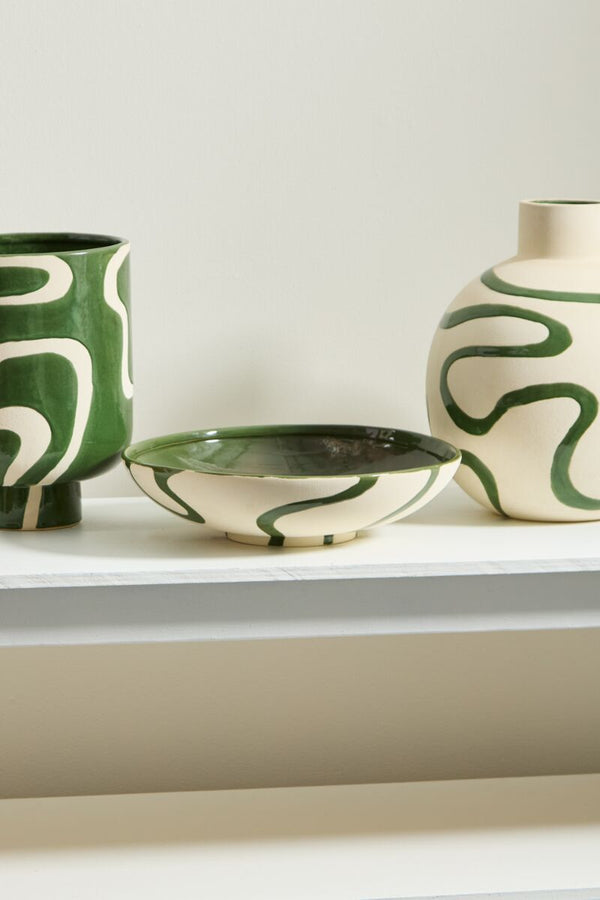 Curvature Bowl, 18.5"x 4.5"