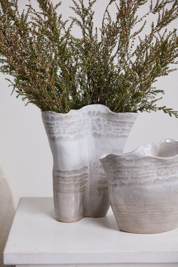 Claribel Vase, 11"H