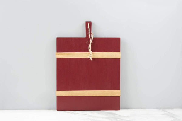Merlot Rectangle Mod Charcuterie Board, Medium