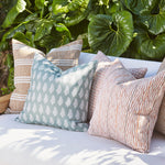 Fuji Papaya Indoor/Outdoor Cushion 20" x 20"