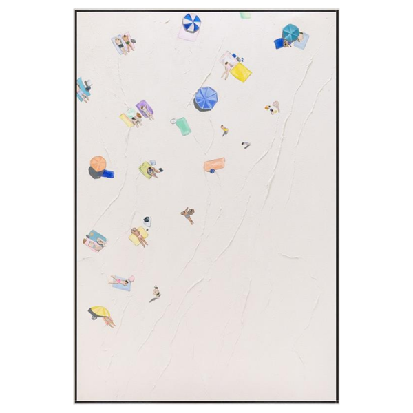 White Sand Beach, 41.75" x 61.75"